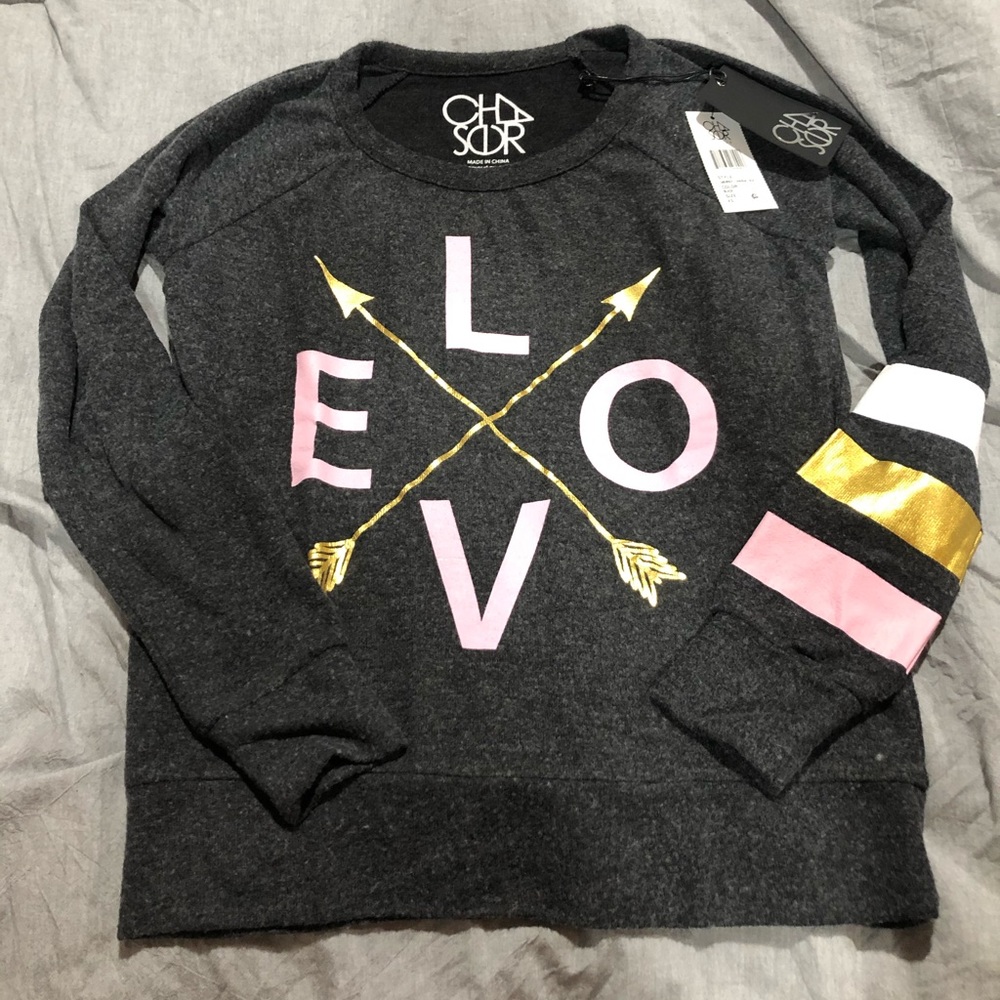 Chase sweatshirt LOVE size xs
